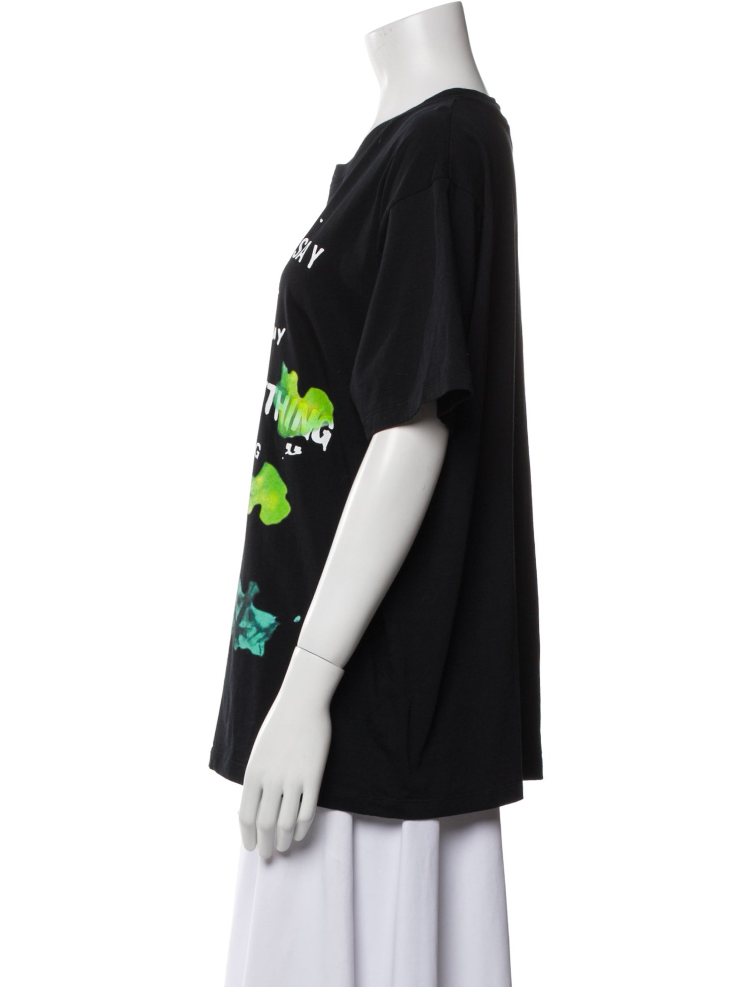 Gucci Graphic Print Crew Neck T-Shirt